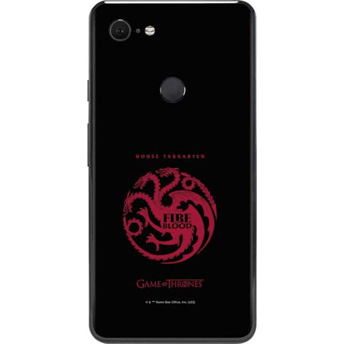 Game of Thrones: House Targaryen Google Pixel 3 XL Skin